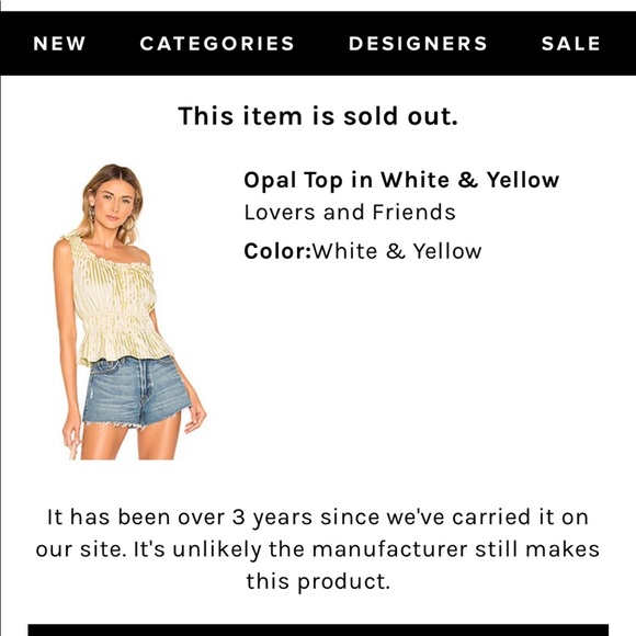 Lovers + Friends Opal top - Picture 2 of 3